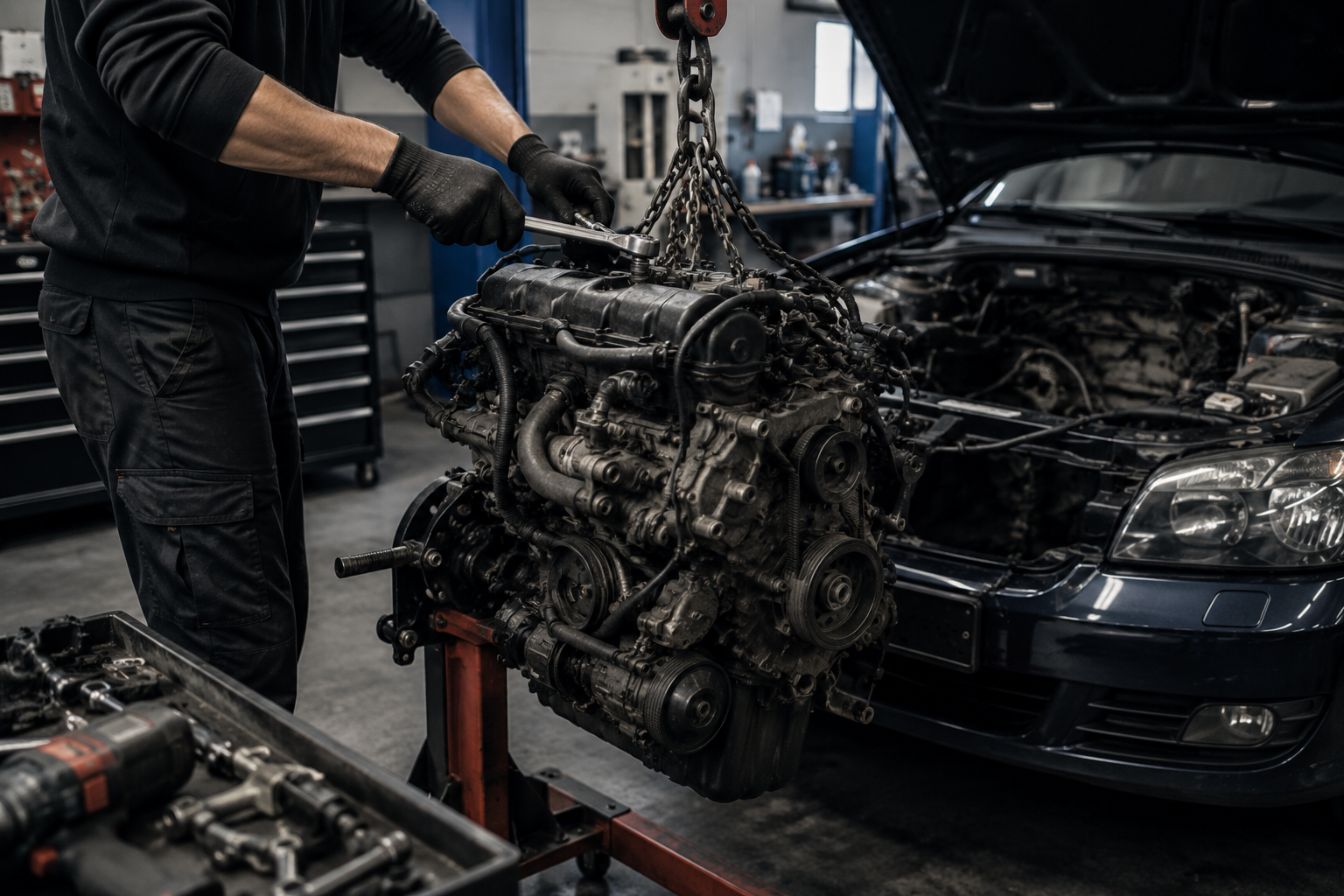 Riparazione motore
